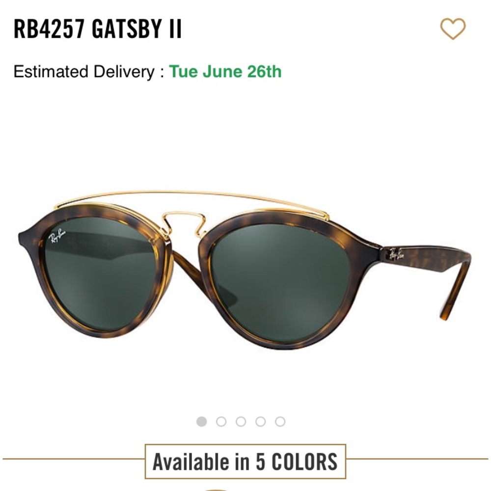 Gatsby II Ray bans!